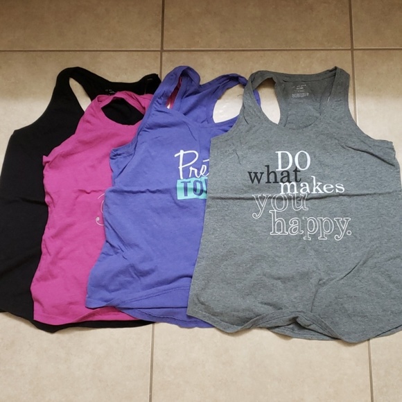 tek gear Tops - ⬇️ Set of 4 racerback tanks